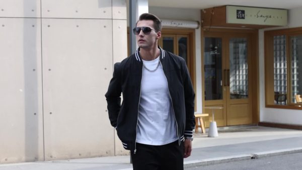 Lightweight & Breathable Men's Bomber Jacket - Image 11