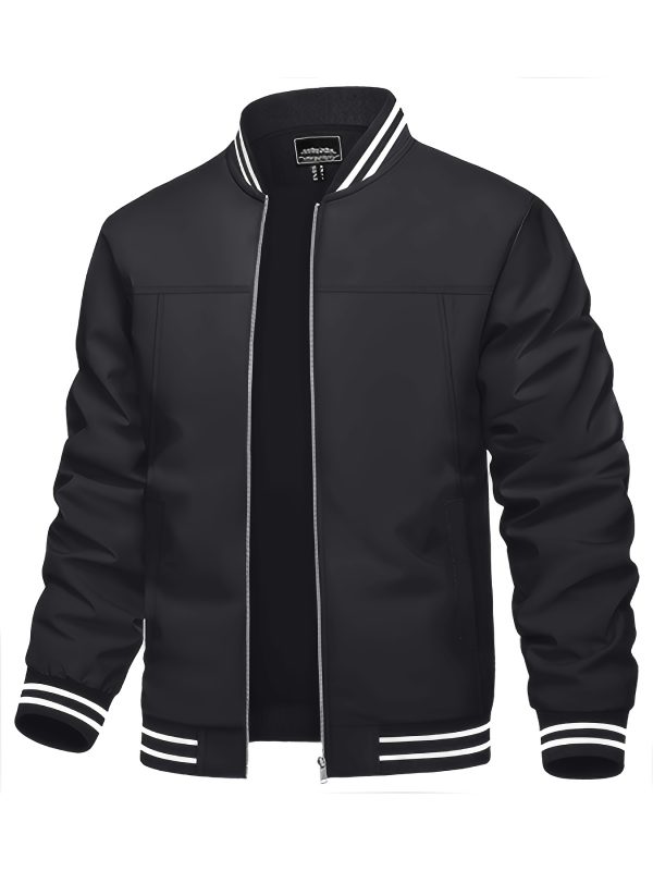 Lightweight & Breathable Men's Bomber Jacket