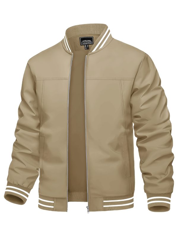 Lightweight & Breathable Men's Bomber Jacket - Image 6