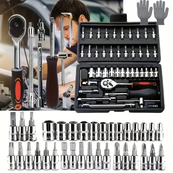 325/53/46pcs Professional Automotive Master Tool Kit - Image 5