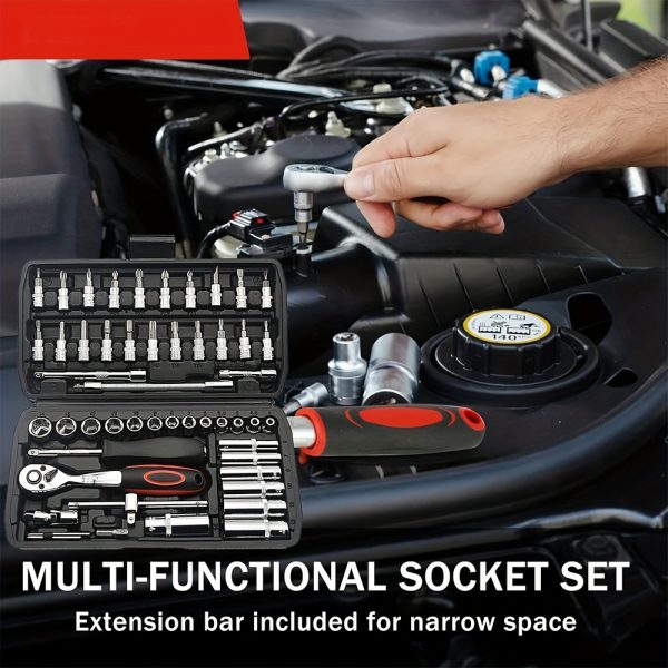 325/53/46pcs Professional Automotive Master Tool Kit - Image 9