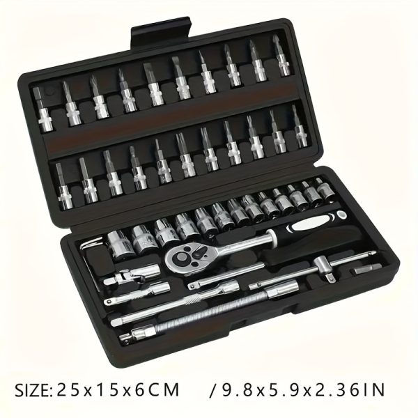 325/53/46pcs Professional Automotive Master Tool Kit - Image 6