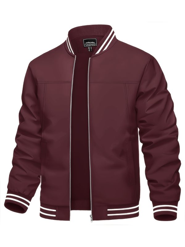 Lightweight & Breathable Men's Bomber Jacket - Image 10