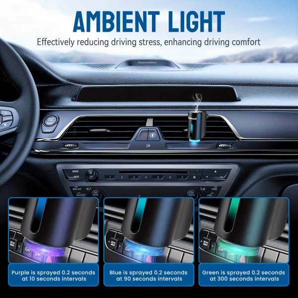 Three Adjustable Smart Car Air Aromatherapy Diffuser - Image 6