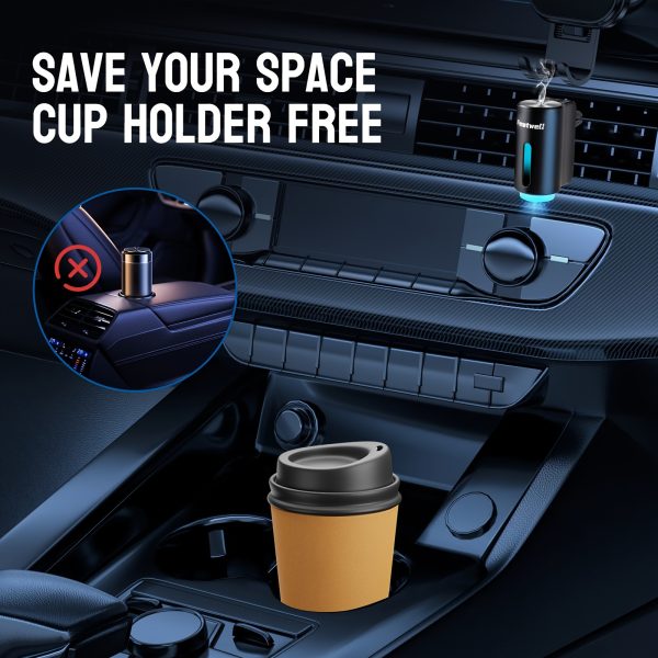 Three Adjustable Smart Car Air Aromatherapy Diffuser - Image 16