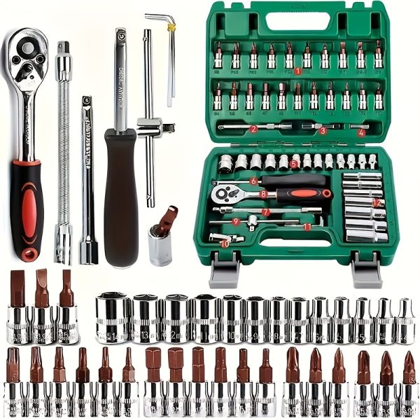 325/53/46pcs Professional Automotive Master Tool Kit - Image 4
