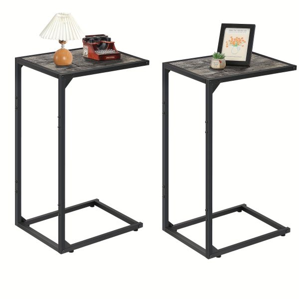 1pc/2pcs Multifunctional C Shaped End Table - Image 19