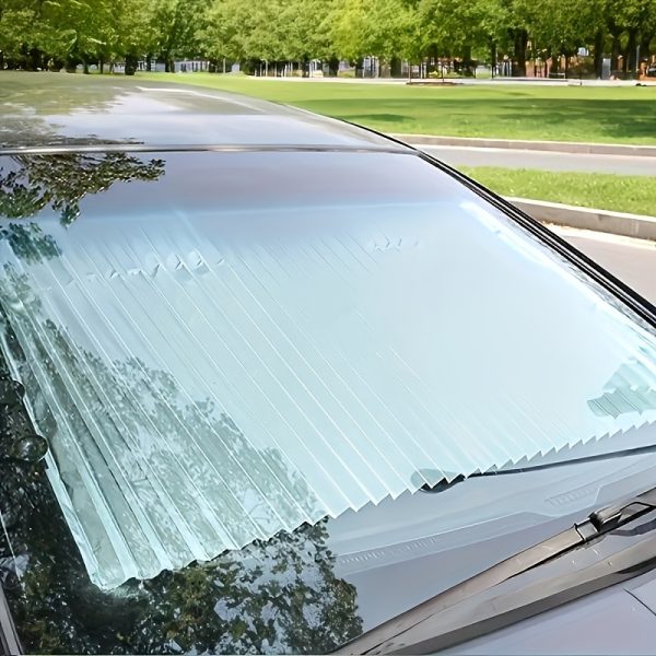 1pc Automatic Retractable Folding Sunshade - Image 10