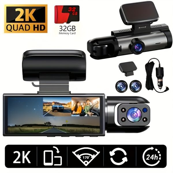 STEWING PREROG 2025 Latest 1080P Dual Dash Cam for Cars - Image 5