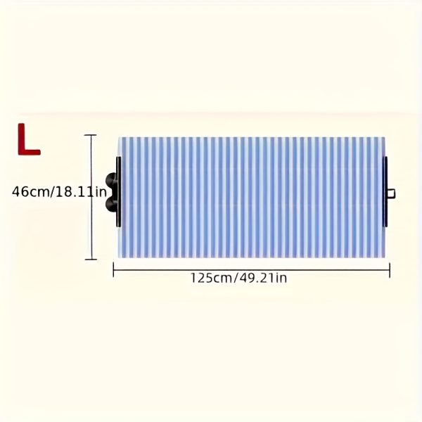 1pc Automatic Retractable Folding Sunshade - Image 2