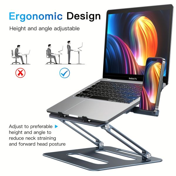 Desktop Laptop Stand, Adjustable Laptop Riser - Image 2