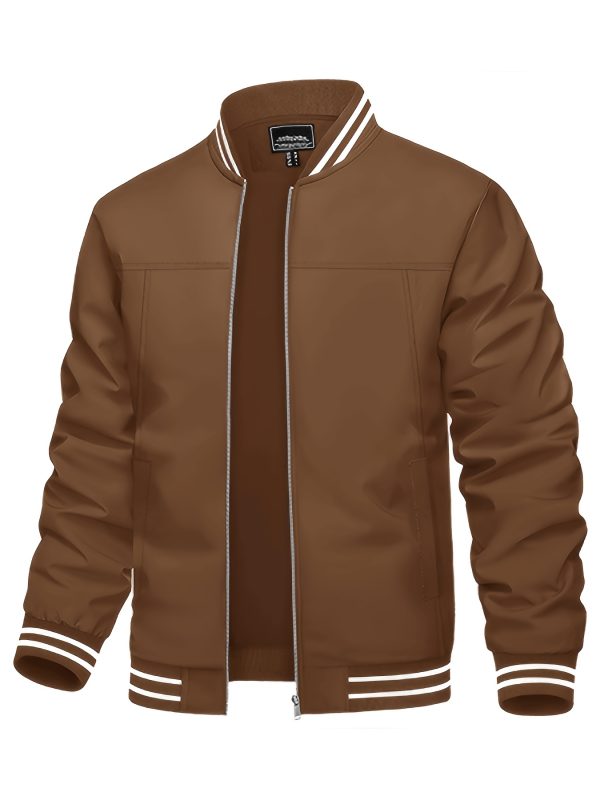 Lightweight & Breathable Men's Bomber Jacket - Image 9