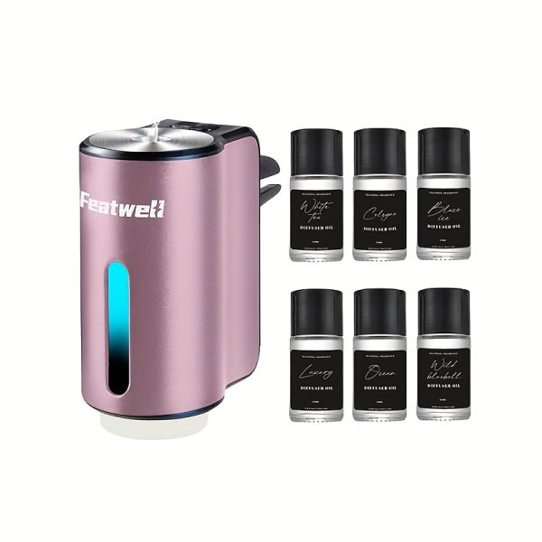 Three Adjustable Smart Car Air Aromatherapy Diffuser - Image 9