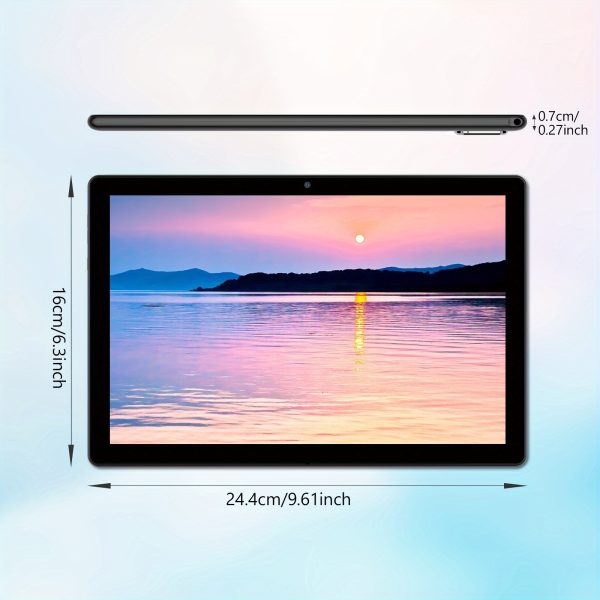 2-in-1 Android 14 Tablet | 10 Inch Tablet (3+3)GB RAM 64GB ROM 1TB Expand - Image 2