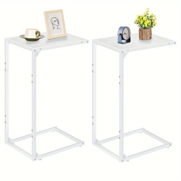 1pc/2pcs Multifunctional C Shaped End Table - Image 17