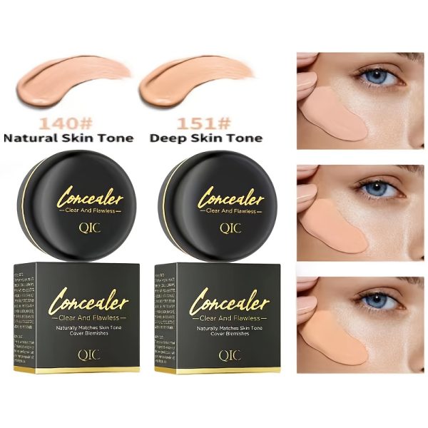2pcsQIC Full Coverage Concealer Cream - Image 3