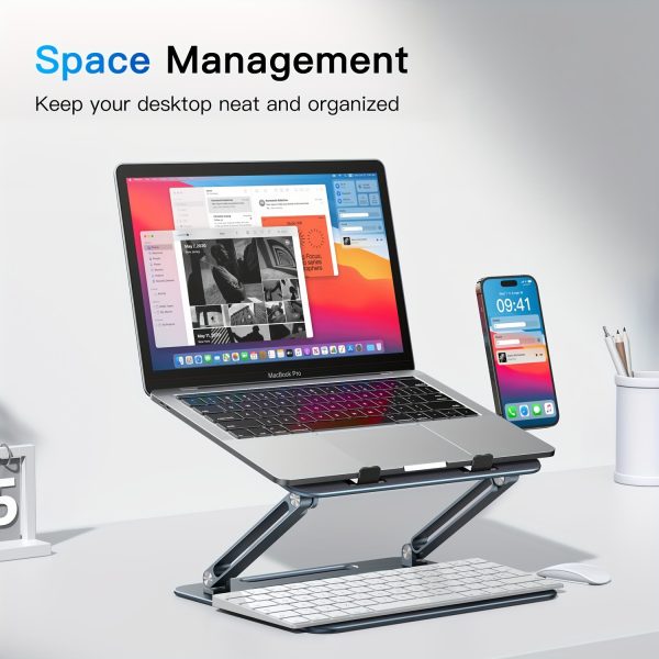 Desktop Laptop Stand, Adjustable Laptop Riser - Image 4