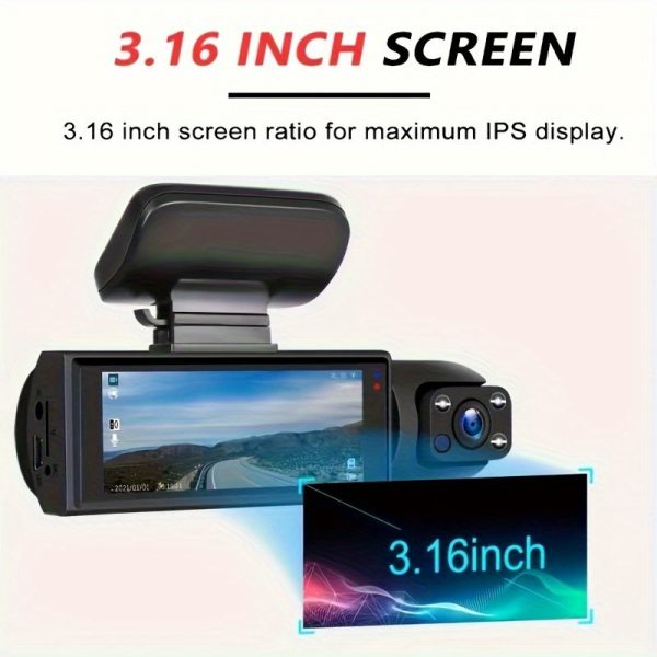 STEWING PREROG 2025 Latest 1080P Dual Dash Cam for Cars - Image 11