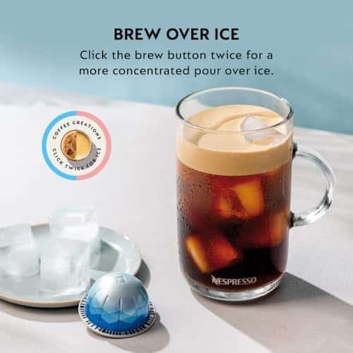 Nespresso Vertuo Pop+ Coffee and Espresso Maker by De'Longhi, Black Matte with Dark Chrome - Image 6